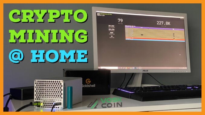 The BEST Crypto Miner for Mining at Home - Goldshell HS1-Plus