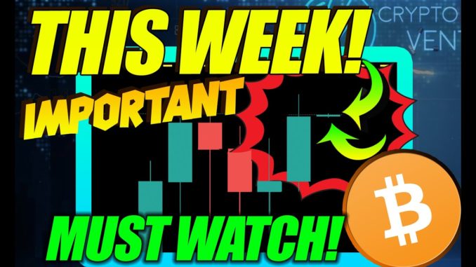 BITCOIN OPENS MOST IMPORTANT WEEKLY CANDLE IN MONTHS! HERE IS WHAT BTC MUST DO NOW!