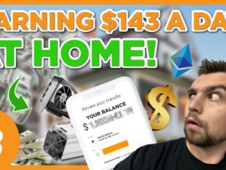 I'm EARNING $143 A DAY?! Mining Bitcoin and Crypto Coins at home!