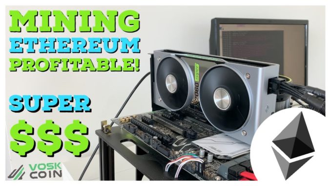 Mining Ethereum in 2020 is SUPER PROFITABLE! Why?!