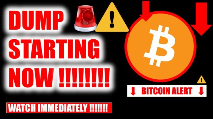 ⚠️ WATCH FAST!!!! BITCOIN DUMP BEGINNING NOW!!!! ⚠️ [new crypto price analysis TA & btc news today]