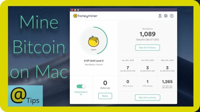 How to Mine Bitcoin on Mac with Honeyminer