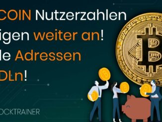 BITCOIN Nutzerzahlen steigen stark an obwohl der Preis fällt! Was bedeutet das?