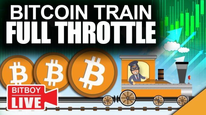 Bitcoin Bull Run Here To Stay (All Aboard The Gain Train 2021)