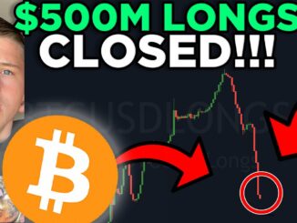 MORE THAN $500 MILLION BITCOIN LONGS ARE CLOSED!! [extreme valuable information!]