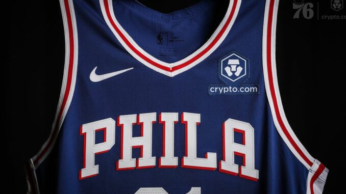 76ers Become Second NBA Team to Ink Crypto Ad Patch Deal