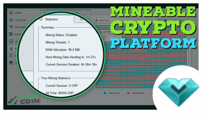 MINING a newer CRYPTOCURRENCY that's building a whole PLATFORM
