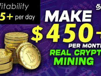 Real Crypto Mining - The Easiest Way To Mine Cryptocurrency At Home Per Month 0.01BTC.!!