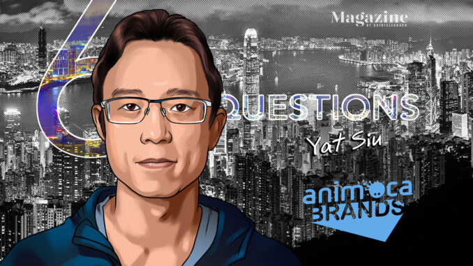 6 Questions for Yat Siu of Animoca Brands – Cointelegraph 6 Questions for Yat Siu of Animoca Brands – Cointelegraph Magazine