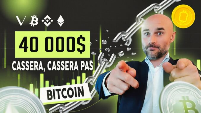 Bitcoin (BTC) : de puissantes corrélations agissent - L'analyse technique de Vincent Ganne