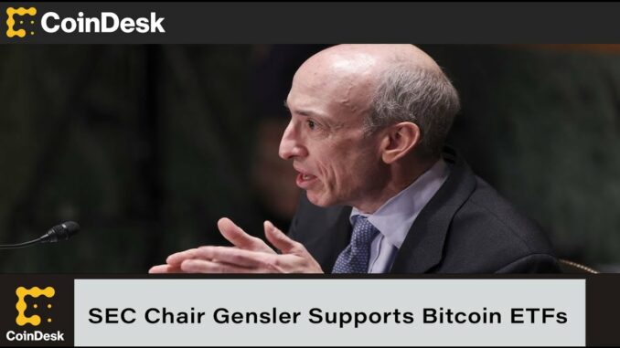 SEC Chair Gensler Reiterates Support for Futures-Based Bitcoin ETFs