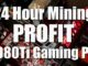 1080Ti Gaming PC Mining Crypto For 24 Hours - How Much Profit?