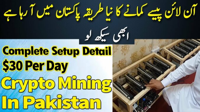 Bitcoin mining in Pakistan | $30 per day | Complete Setup Detail #Bitcoinmining