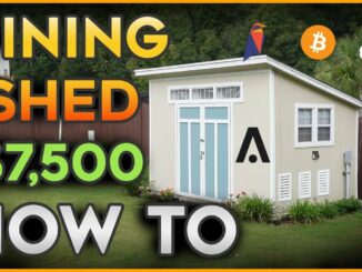 How to Build a Cryptocurrency Mining Shed for $7,500 | Complete Overview