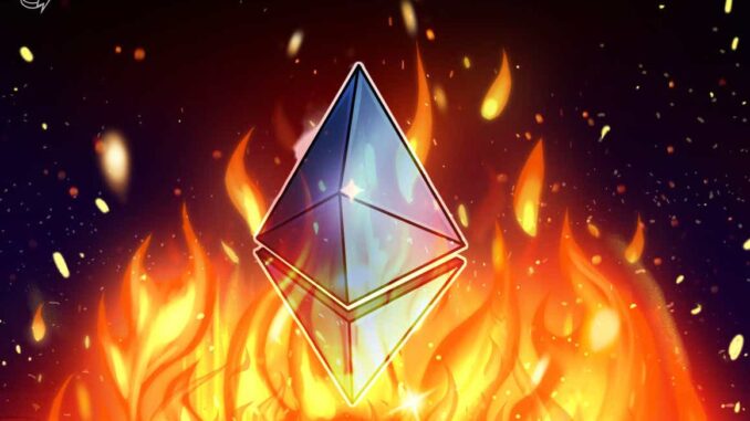 One million ETH worth have been burned since the implementation One million ETH worth have been burned since the implementation of EIP-1559 in August