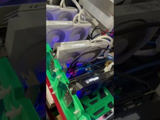 Ethereum Mining GPU | 4x Splitter On A Riser UPDATE