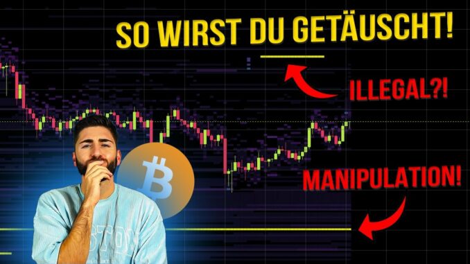 MANIPULATION der Orderbücher durch BITCOIN & Crypto WALE! & Achtung vor falschen On-Chain Analysen!