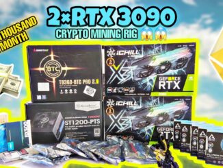 ETHEREUM MINING RIG|MINING KING GPU'S|2X3090| INCOME 40K PER MONTH| CRYPTOCURRENCY|