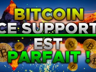 BITCOIN : CE SUPPORT EST PARFAIT ! ✅