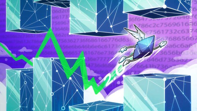 Ethereum risks 'double-bust' drop despite ETH price rebounding 30% in two weeks
