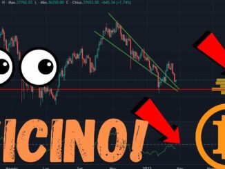SIAMO VICINI?! BITCOIN CI TIENE COL FIATO SOSPESO! PIANO PIANO! #bitcoin #criptovalute