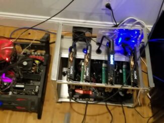 Zcash cryptocurrency mining rigs