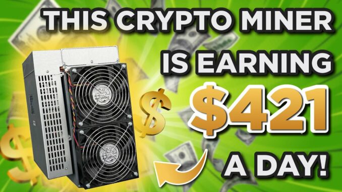 This Crypto Miner is EARNING $421 EVERY DAY