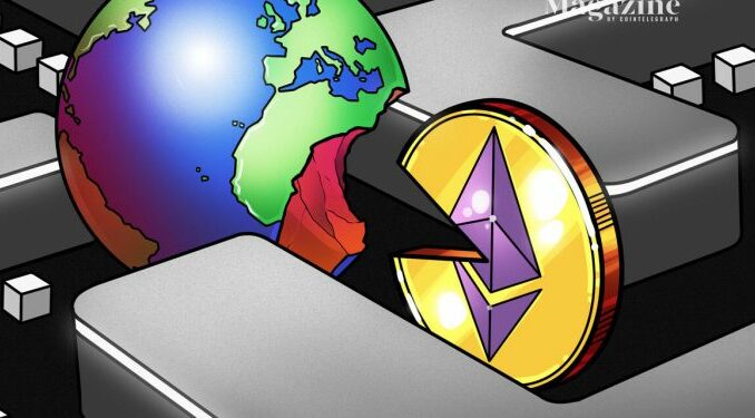 Ethereum is eating the world — ‘You only need one Ethereum is eating the world - You only need one internet