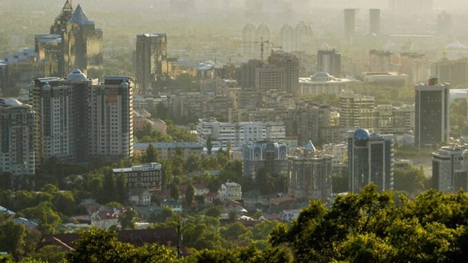 National Bank of Kazakhstan Starts CBDC Pilot, Makes First Digital Atmosphere (Shutterstock/CoinDesk)