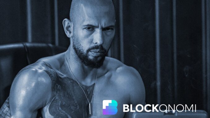 Andrew Tate’s Crypto Trades Sink $700K as ETH Bets Backfire